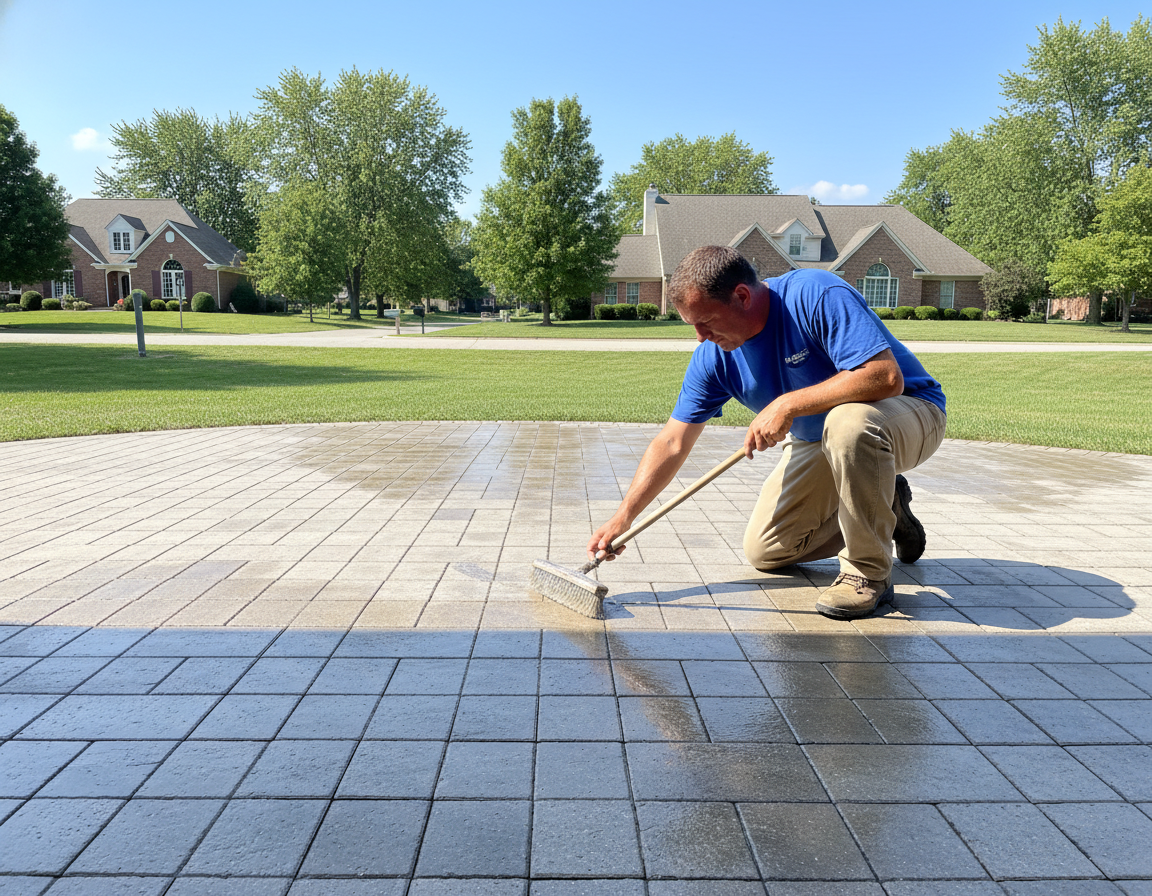Lewis Center Patio Paver Sealing Services